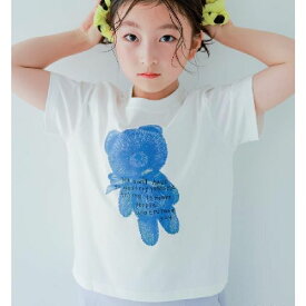 【2024春夏】UNICA【ユニカ】kuma Tシャツ クマプリント（3色）（レディース）241-1519f