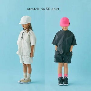 �y24NEW/�ʔN�zMOUN TEN.�y�}�E���e���zstretch rip SS shirt �V���[�g�X���[�u�V���c�i3�F�j�i95�`150/5�T�C�Y�jms33-1537a�m�Z�[���ΏۊO�n