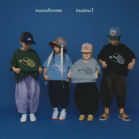 【2023春夏】nunuforme【ヌヌフォルム】inuinuT 手書きで登場！（5色）（95～145）56-nf19-923-506