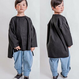 【2023春夏】MOL【モル】black shirts-T（90～150/4サイズ）mlp_ts16