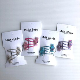【Milk & Soda】milk&soda HAIR CLIP キャンディー（4色）mxs_hc281