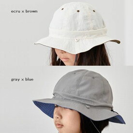 【定番/春夏】MOUN TEN.【マウンテン】 reversible adventure hat アドベンチャーハット（2色）（F）23s-ma20-1306［セール対象外］