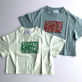 【2022春夏】folk made 【フォークメイド】print-T　Tシャツ「君はスターでアーティストだよ！」（2色）（80～155/5サイズ）f22ss-009［送料込］