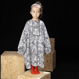 SALE【20％OFF/セール】【2022秋冬】folk made 【フォークメイド】poodle print dress ドレス ワンピース（90～155/4サイズ）f22aw-025