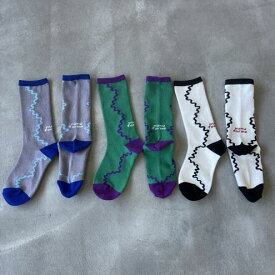 【通年】nunuforme【ヌヌフォルム】なみなみソックス （3色）（16cm～24cm/3サイズ）socks04