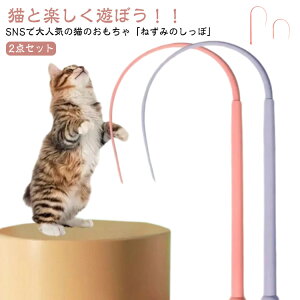 ねずみのしっぽ ネコ ネズミ ねこじゃら おもちゃ 運動不足解消 シリコン 釣り竿 【交換用しっぽ付き】猫じゃらし おもちゃ ストレス解消 ネズミの形 ペット用品 模擬ねずみしっぽ ねずみ