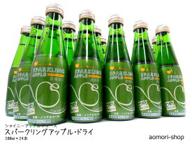 シャイニー【スパークリングアップル・ドライ】200ml×24本入