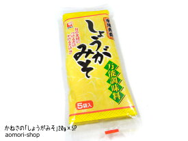 かねさ【しょうがみそ】100g（20g×5袋入り）