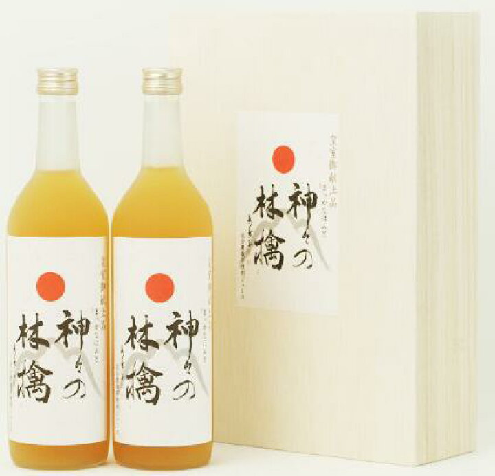 楽天市場】「神々の林檎」青森県産最高級りんごジュース 1箱【 720ml×2 