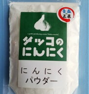 にんにくパウダー40g　1袋［ネコポス対応］（ポスト投函配送）【（株）田子ホワイトファーム】