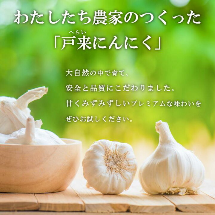 令和5年青森県産 乾燥にんにく 福地ホワイト六片 バラ L 20kg 