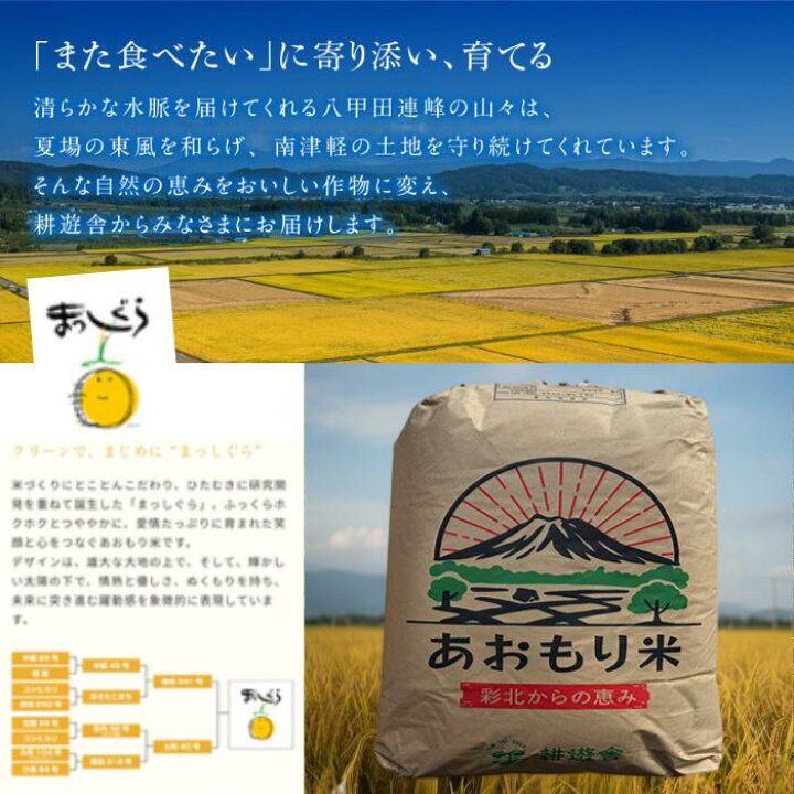 楽天市場】【お値打ち玄米30kg】令和7年産 青森県産「まっしぐら 