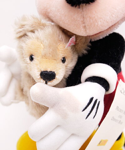 【楽天市場】【難あり価格】WDW限定シュタイフ2006ミッキー with his Disney Bear【楽ギフ_包装】【楽ギフ_メッセ入力