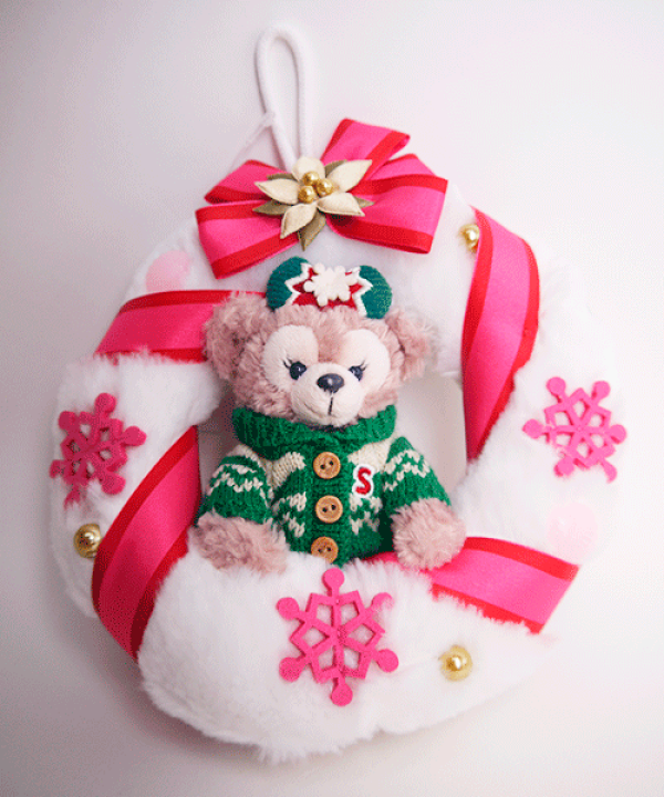 【ダッフィとシェリーメイがかわいいクリスマスリース】 楽天市場】2015年11月発売ディズニーシー限定販売シェリーメイ