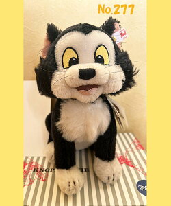 【即納】Steiff シュタイフ テディベア ぬいぐるみ 2022年秋冬発売 ディズニー 「フィガロキャット」 ピノキオに登場するねこちゃん