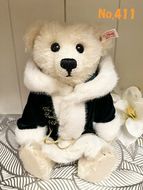 【即納】【新古品】【残り1点】シュタイフ テディベア Steiff ぬいぐるみ 2002年発売 アジア地区限定 アジアンサンタ2002