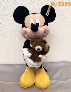 【即納】Steiff シュタイフ 2023年発売 ディズニー D100 ミッキーマウス with テディベア