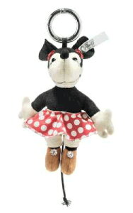 【即納】【残り1点】シュタイフ テディベア Steiff ぬいぐるみ ディズニー 定番品 2021年発売 ペンダント ミニーマウス 12cm