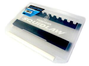 エバーグリーン(EVERGREEN)E.G.エギボックス(スタンダードタイプ)クリア 透明 エギ 餌木 収納 エギ収納 エギケース ルアーケース タックルボックス タックルケース 出し入れ楽 アオリイカ イ