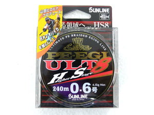 �T�����C��(SUNLINE) �\���e�B���C�g(SaltiMate) PE EGI ULT HS8 0.6�� 240m �y�ꕔ�n����������������z �z���C�g �s���N ���C�g�O���[�� PE���C�� 9.9lb 8�u���C�h 8X 8�{�҂� 8�{�g �G�M���O �e�B�b�v���� 