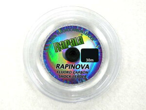 �G�M���O ���p��(Rapala) ���s�m���@ �t�����J�[�{�� �V���b�N���[�_�[(RAPINOVA FLUORO CARBON SHOCK LEADER) 30m �t���� �t�����J�[�{�� ���[�_�[���C�� �G�M���O �e�B�b�v���� �W�M���O ���C�� �ނ莅 