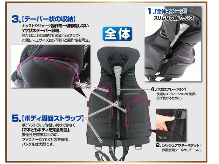 オーナー(OWNER) 撃投 ボディプロテクター4(襟部分ロゴカラー ブラック 