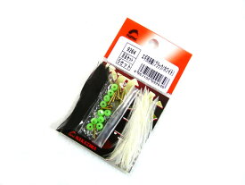 ナカジマ(NAKAZIMA) エギ用羽根 ブラック＆ホワイト・夜光目玉セット 羽 羽根 エギの羽根 エギのヒレ ハンドメイド 手作り 自作 修理 修復 オリジナル パーツ エギのパーツ エギの部品 ルアー エギ 餌木 エギング ティップラン アオリイカ 釣り フィッシング