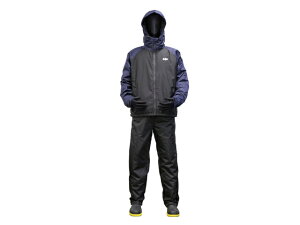 クロスファクター(CROSS FACTOR) 防水防寒ウィンターベーシックスーツ ネイビー Mサイズ WBA2401-NV-M【一部地域を除き送料無料】 軽量 防寒着 防寒具 フィッシングウエア ウインターウエア 防寒ア
