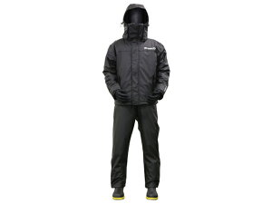 プロマリン(PRO MARINE) 防水防寒ウィンターPUマリンスーツ ブラック Mサイズ WBA2409-NV-M【一部地域を除き送料無料】 PU ポリウレタン ヒップパッド 防寒着 フィッシングウエア ウインターウエア