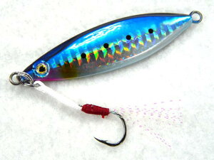 【在庫限り特価】プロトラスト(PRO TRUST) 神剣JIG PT-9028 30g SK-6 イワシブルー 65mm ルアー ハードルアー マイクロジグ ジグ ジギング ショアジギング オフショア タチウオ 太刀魚 シーバス 青物