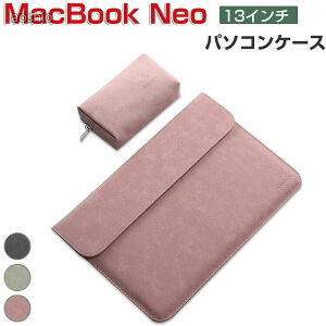 Apple MacBook Neo 13�C���` �P�[�X 2026���f�� PU���U�[�� �d�����[�|�[�`�t�� ���X�����̏o����O�o���̎����^�тɕ֗��ȃo�b�O�^ �}�b�N�u�b�N PC�o�b 13�^ �l�I
