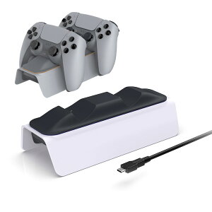 PS5 �R���g���[���[�[�d�h�b�N �[�d�� 2�䓯���[�d USB���d�� �[�d�X�^���h �v���C�X�e�[�V����5 PlayStation5 DualSense ���C�����X�R