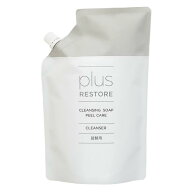 プラスリストア クレンジングソープ泡 ピールケア 詰め替え用 500mL ★