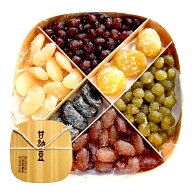 【送料無料】　6種類(小)　340g　＜包装紙・のし選択可＞甘納豆 小豆 斗六 青豌 金時 大多福 栗 お年賀 …