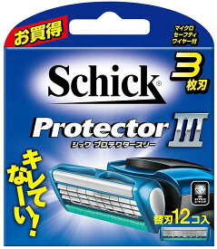 シック プロテクタースリー 替刃 12コ入 カミソリ Schick 3853