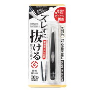 グリーンベル ズレずに抜ける驚きの毛抜き 先斜め ブラック GT-233 5175