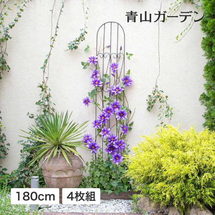 トレリス フェンス 誘引 目隠し 目かくし バラ つる性 クレマチス
