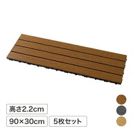 人工木 ナチュラル ジョイント デッキ ベランダ リフォーム 簡単 DIY 床 タカショー ガディス / 人工木ジ…