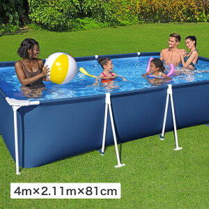 ƒp v[ ^ V gݗ bestway ^JV[ / Ohv[ 4m×2.11m×81cm /^ (rco)