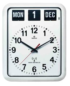 TWEMCO 電波クロック（電波時計）RC-12A (ホワイト)おしゃれな掛け時計・壁掛け 送料無料
