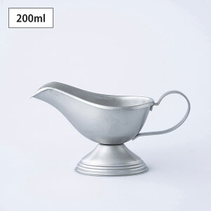 VINTAGEINOX ソースポット 100ml/200ml 割れない 食器 カレー ドレッシング お皿 サラダ スイーツ カフェ バー アウトドア キャンプ おしゃれ かっこいい シンプル ステンレス製 丈夫 食洗器対応 ギ