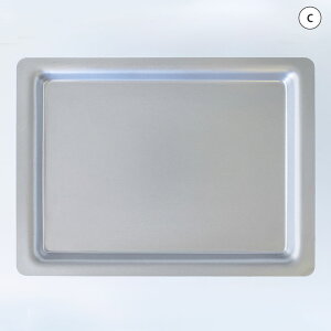 VINTAGEINOX セットトレー A/B/C 割れない 食器 お盆 お皿 サラダ スイーツ カフェ バー アウトドア キャンプ おしゃれ かっこいい シンプル ステンレス製 丈夫 オーブン対応 食洗器対応 ギフト 青