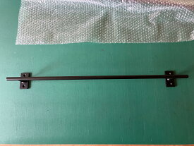 【特売品！】オリジナルアイアンバー　太さ13ミリ　長さ3種　アイアンバー　つや消し黒ラッカー塗装仕上げ空いた時間で作りましたので通常よりお安く提供します◆縦横自由にお使いください送料は本州で1800円です※返品交換不可