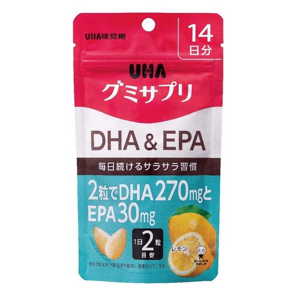 《UHA味覚糖》 グミサプリ DHAEPA 28粒 14日分