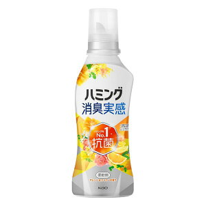 《花王》 ハミング 消臭実感 オレンジ&フラワーの香り 本体 510mL