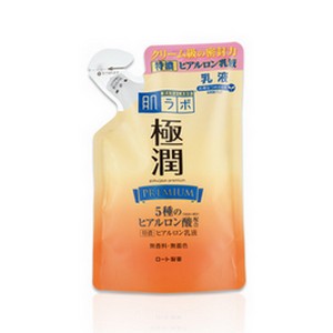 《ロート製薬》肌ラボ極潤プレミアムヒアルロン乳液つめかえ用140ml
