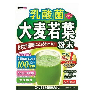 《山本漢方製薬》乳酸菌大麦若葉ステックタイプ(4g×15包)