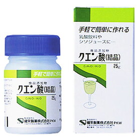 《健栄製薬》 クエン酸 (結晶) 25g