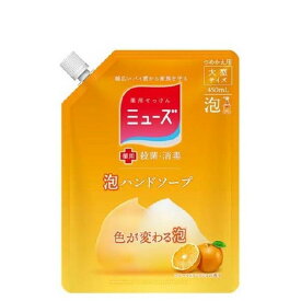 《レキットベンキーザー・ジャパン》 ミューズ 泡ハンドソープ フルーティフレッシュ 大型つめかえ用450ml (薬用ハンドソープ) 【医薬部外品】