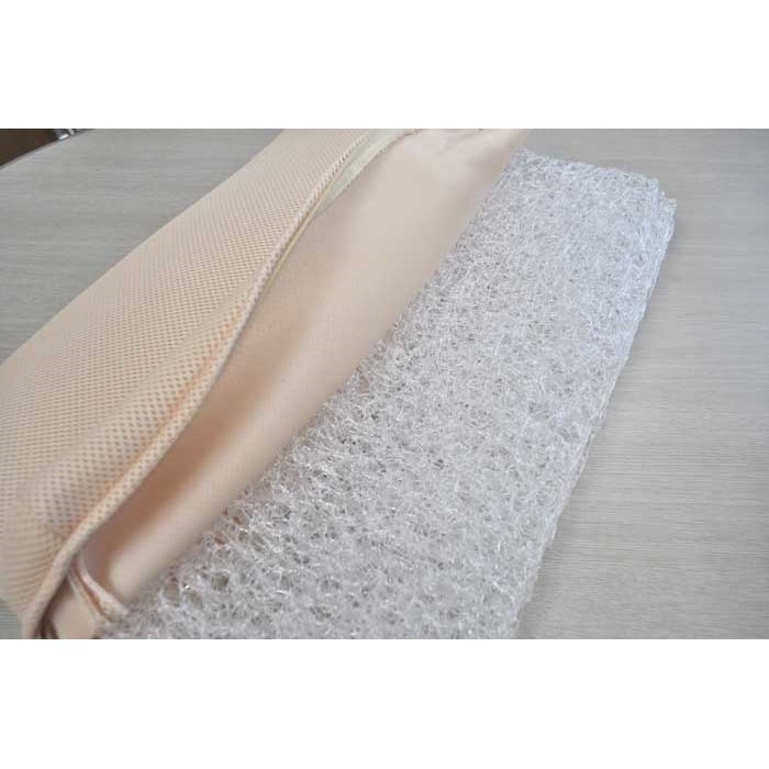 3次元極細繊維構造体使用高反発マクラ 専用カバー付き（プラスもう1枚） 枕カバー